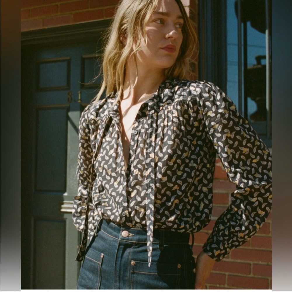 Dôen Norma Top in Falling Leaves